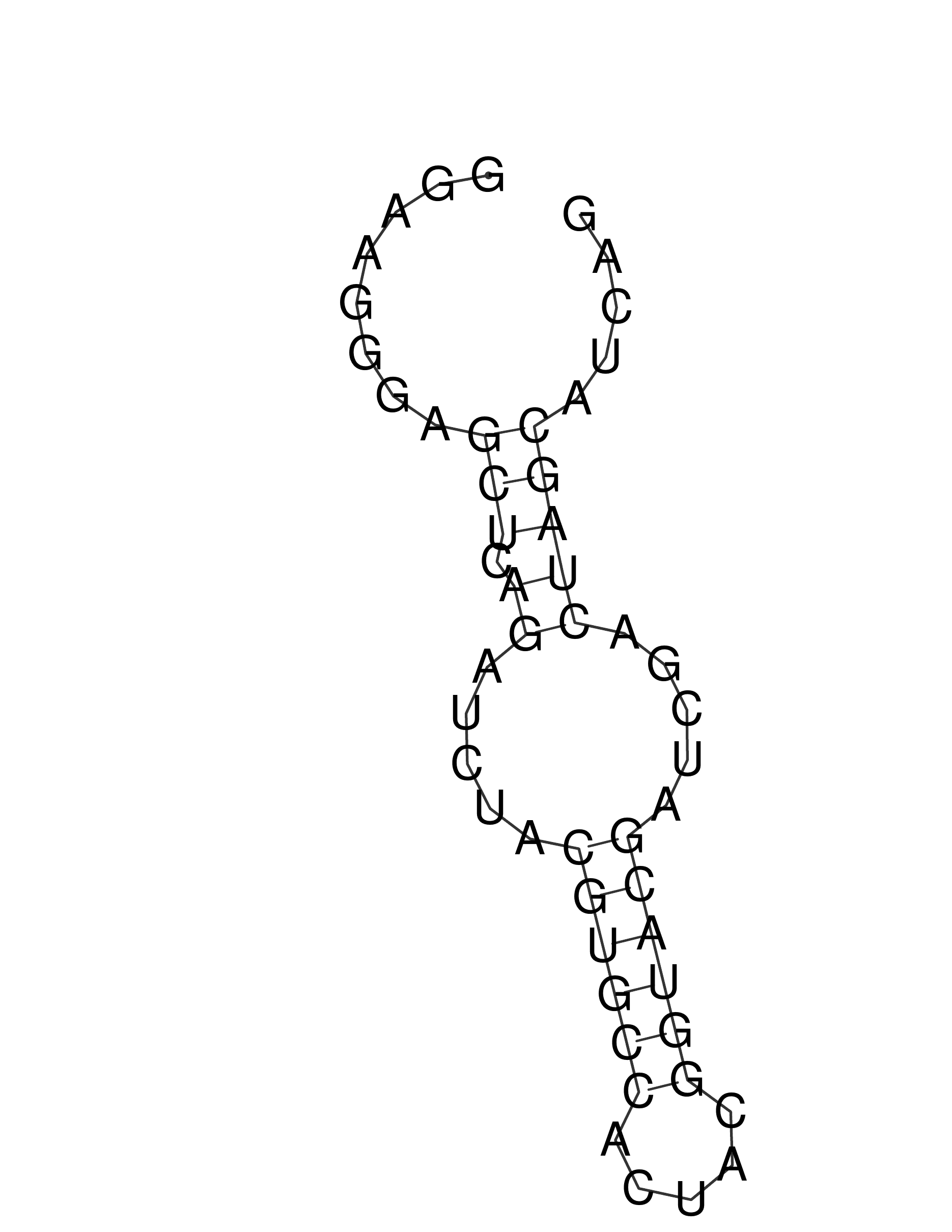 RNA Aptamer Secondary Structure Design